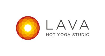 「ホットヨガスタジオLAVA」公式ロゴ