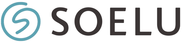 「SOELU（ソエル）」公式ロゴ