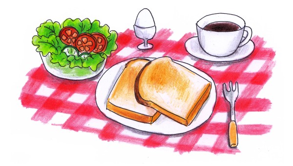 朝食のイメージ